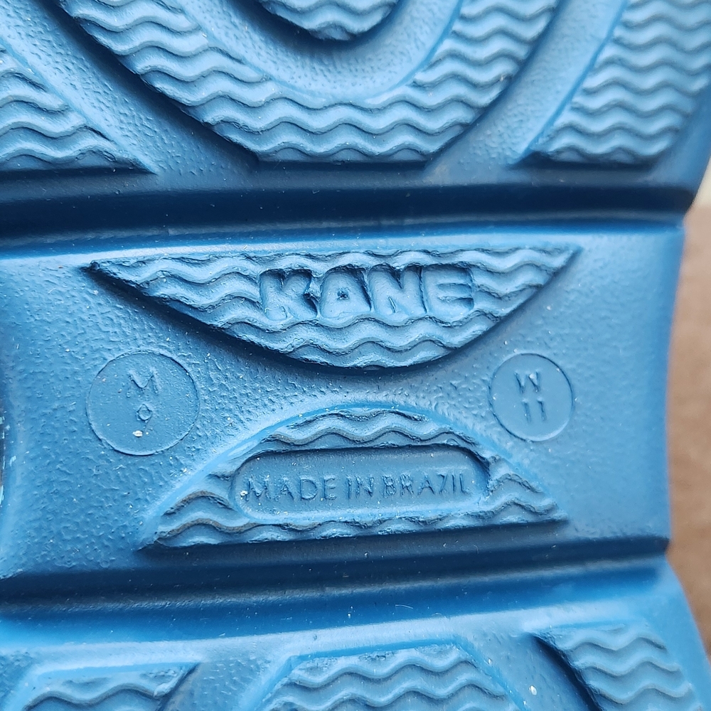 KANE Revive Beige and Speckled Blue Recovery Shoes M9/W11 BRAND NEW - Picture 3 of 10